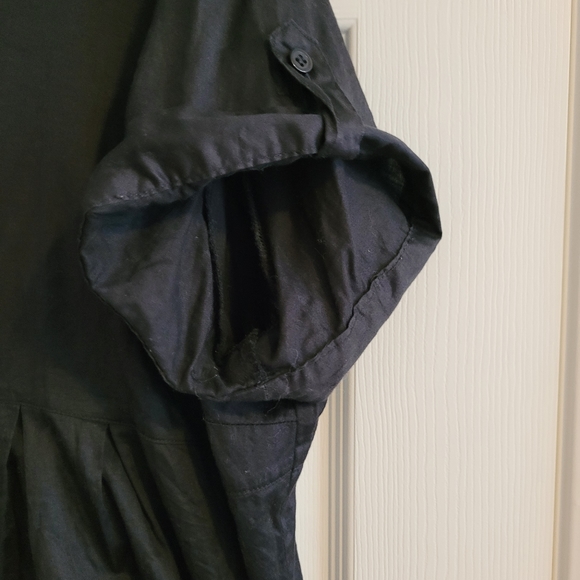 Black short sleeved blouse - Picture 4 of 6